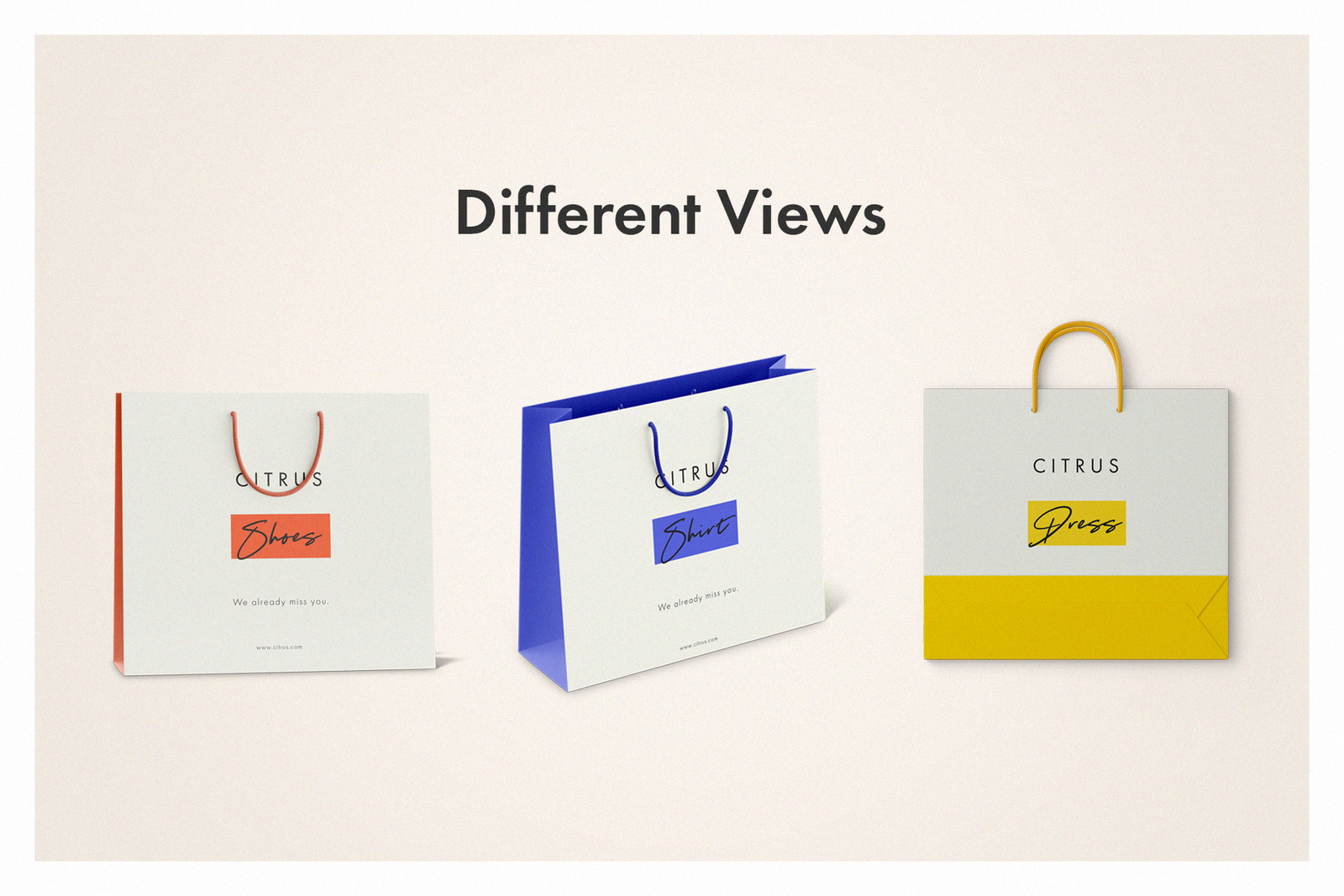 Download Shopping Bag Mockup Set In Packaging Mockups On Yellow Images Creative Store Yellowimages Mockups