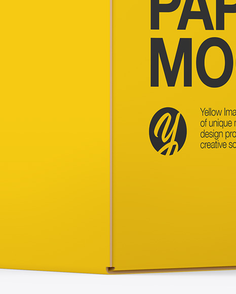 Paper Box Mockup PSD #1