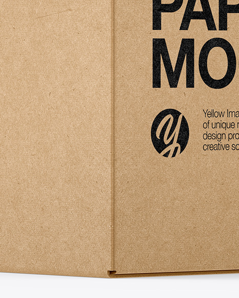 Kraft Box Mockup