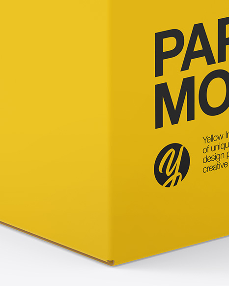 Paper Box Mockup PSD #1