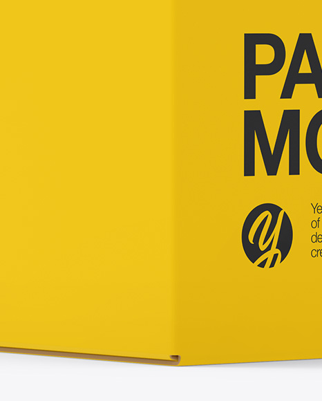 Paper Box Mockup PSD #1
