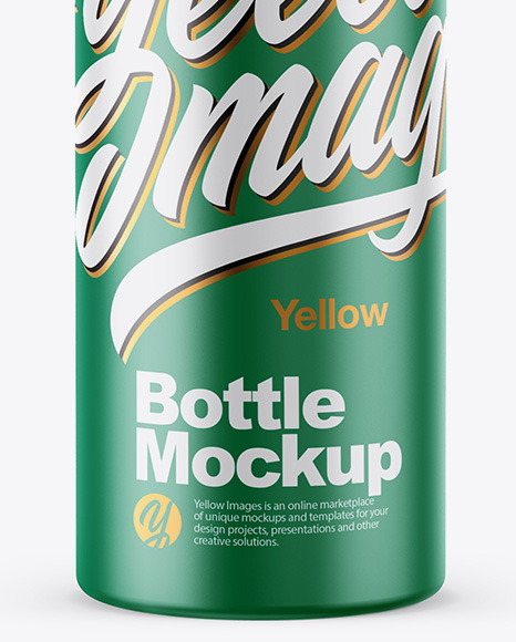 Matte Bottle Mockup