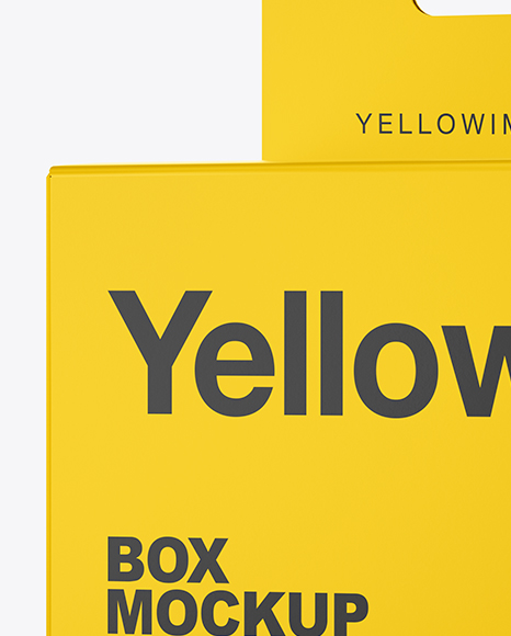 Paper Box Mockup PSD #2