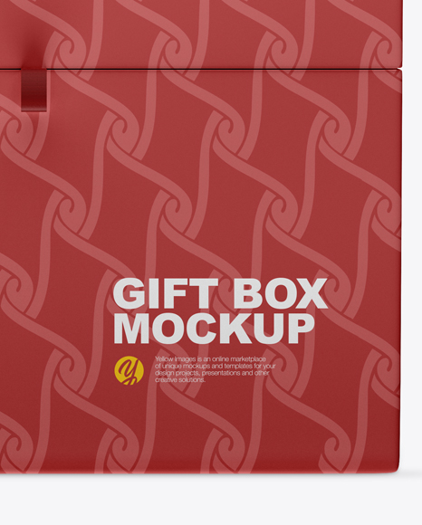 Download Matte Gift Box Mockup In Box Mockups On Yellow Images Object Mockups Yellowimages Mockups