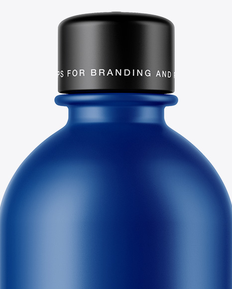 Matte Plastic Bottle Mockup PSD #2