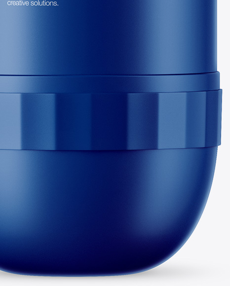 Matte Plastic Bottle Mockup PSD #1