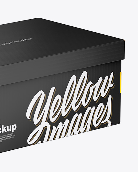 Paper Box Mockup PSD #1