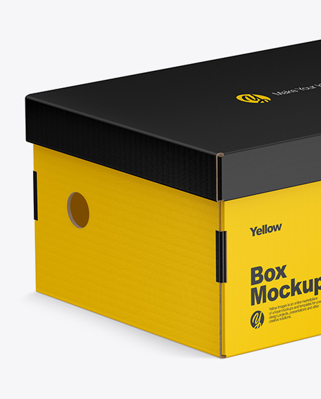 Matte Paper Box Mockup PSD #2