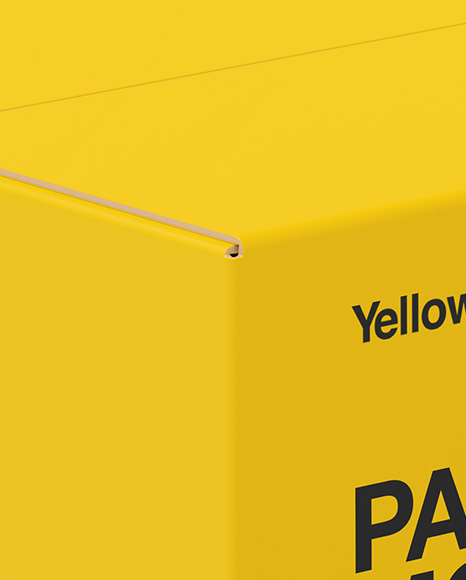 Paper Box Mockup PSD #2