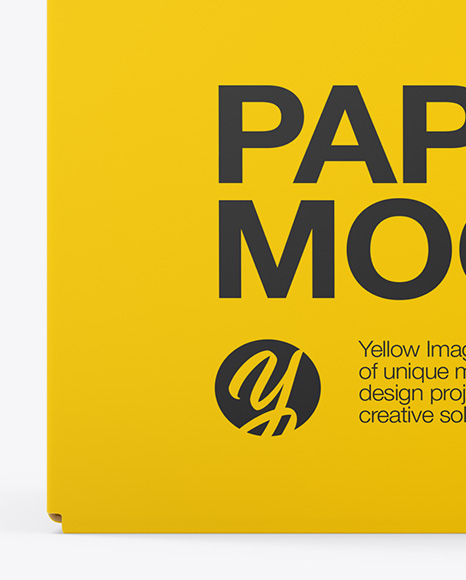 Paper Box Mockup PSD #1