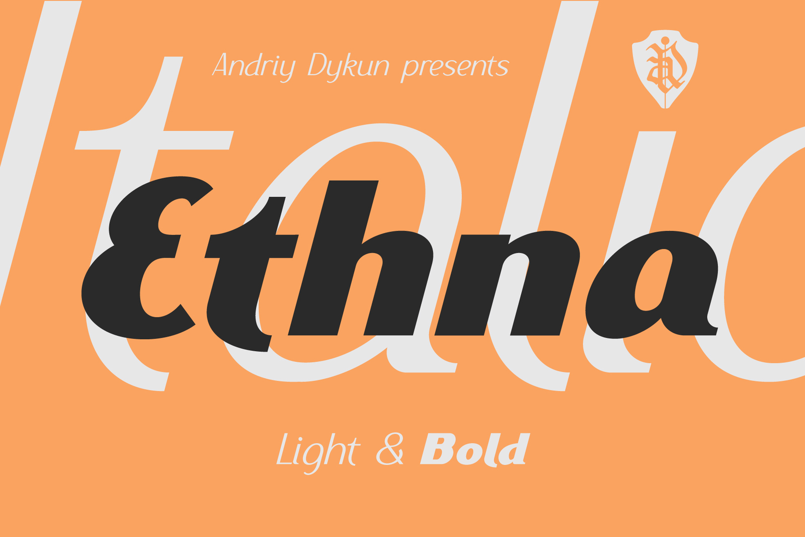 Ethna Italic In Fonts On Yellow Images Creative Store