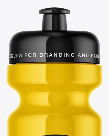 Glossy Sport Bottle Mockup PSD #2