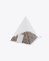 Pyramid Tea Bag Mockup - Free Download Images High Quality PNG, JPG