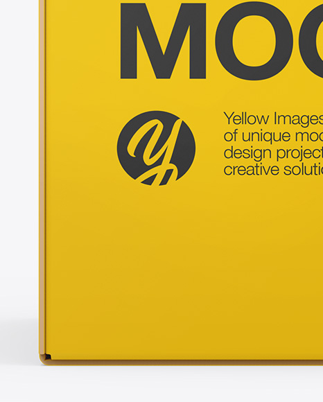 Paper Box Mockup PSD #1
