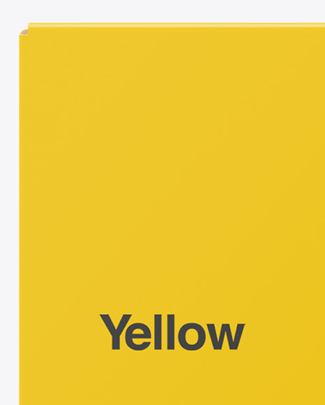 Paper Box Mockup PSD #2