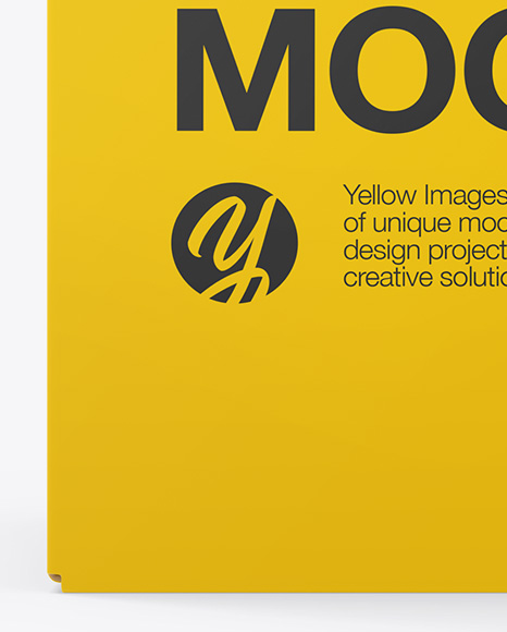 Paper Box Mockup PSD #1