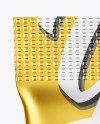 Download Matte Metallic Sachet Mockup - Front View in Sachet Mockups on Yellow Images Object Mockups