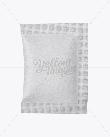 Download Paper Sachet Mockup - Front View in Sachet Mockups on ...