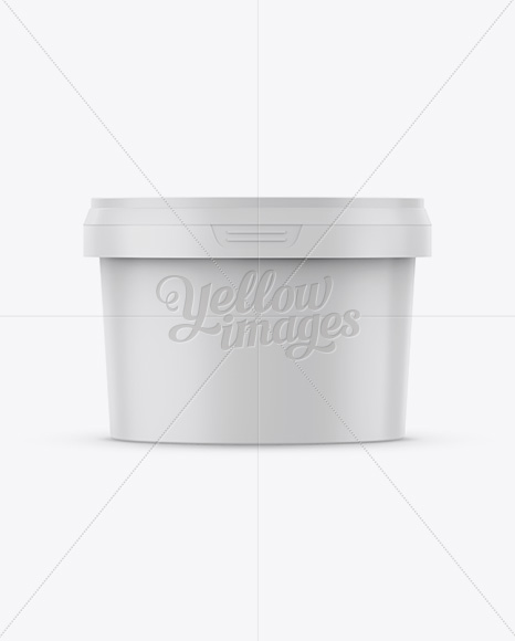 Download Plastic Bucket With Lid Mockup Yellowimages