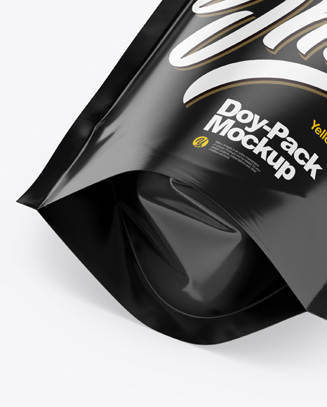 Glossy Doy Pack Mockup PSD #1