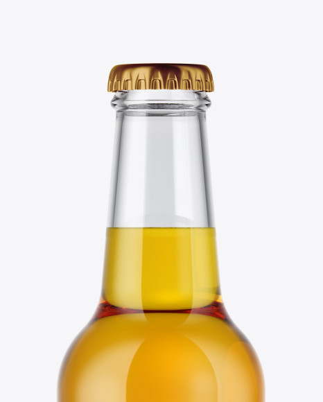 Beer Bottle Mockup PSD #2