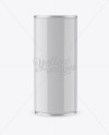 1L Glossy Aluminium Can Mockup