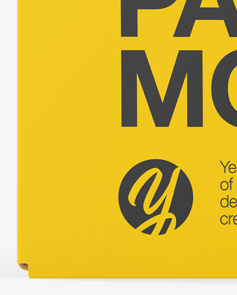 Paper Box Mockup PSD #1