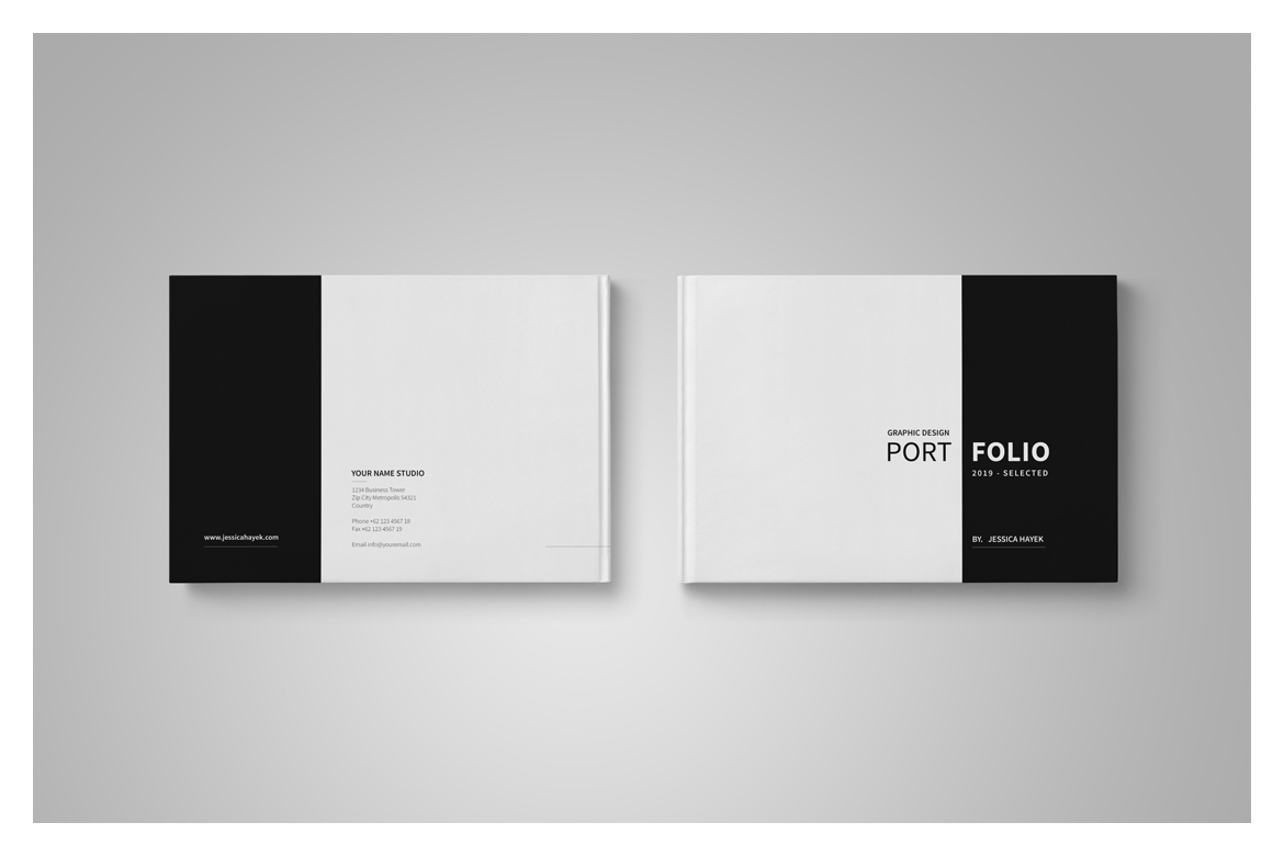 graphic design portfolio templates free download