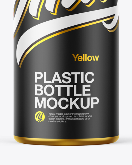 Metallized Bottle Mockup - Free Download Images High Quality PNG, JPG