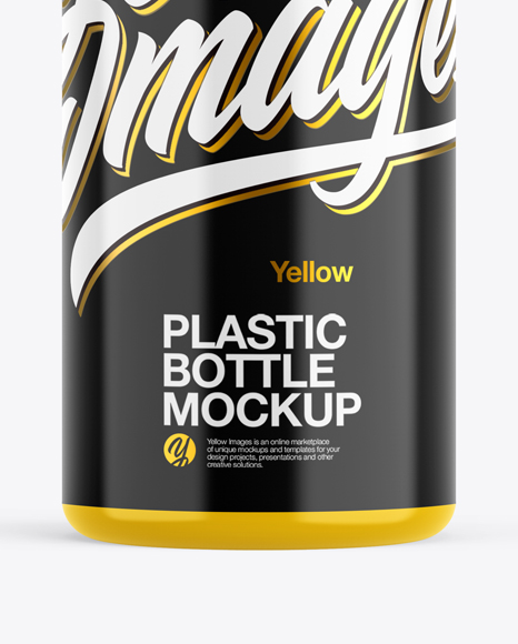 Glossy Sport Bottle Mockup PSD #1