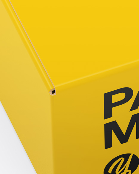 Paper Box Mockup PSD #1