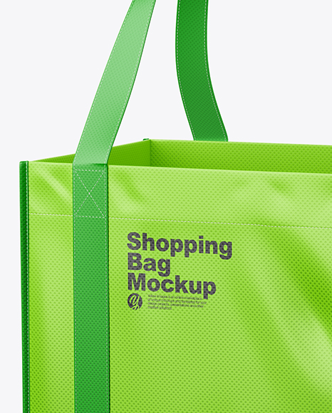 Download Shopping Bag Mockup In Apparel Mockups On Yellow Images Object Mockups PSD Mockup Templates