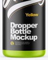 15ml Matte Dropper Bottle Mockup