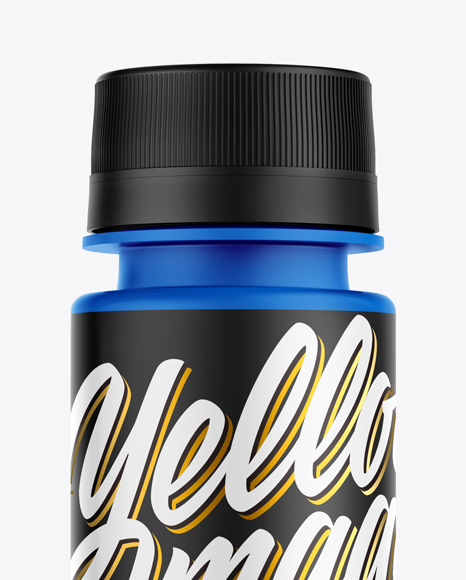 Matte Plastic Bottle Mockup PSD #2