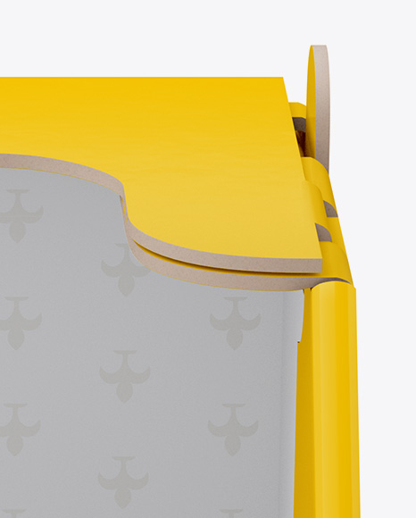 Glossy Display Box Mockup PSD #6