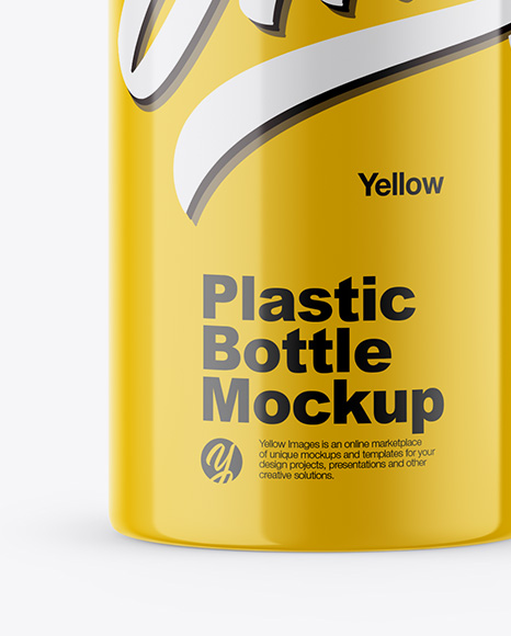Glossy Cosmetic Bottle Mockup PSD #1