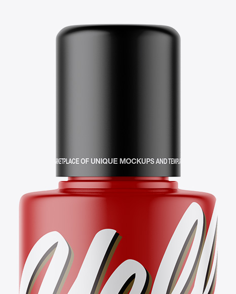 Matte Cosmetic Bottle Mockup PSD #2