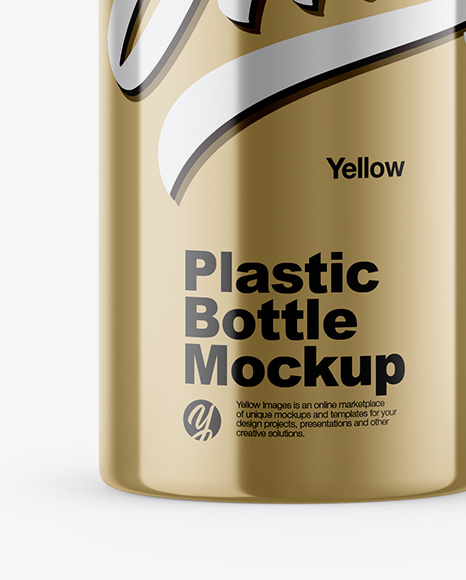 Metallic Cosmetic Bottle Mockup PSD #4