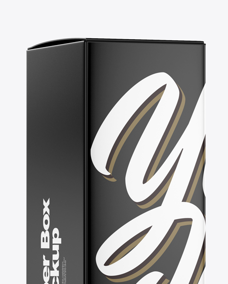 Paper Box Mockup PSD #2