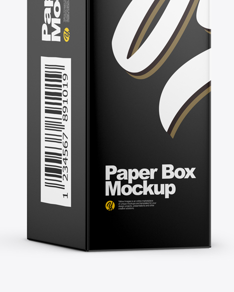 Paper Box Mockup PSD #1