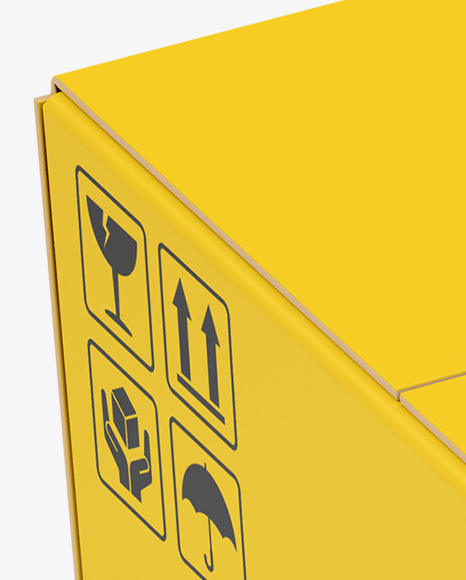 Paper Box Mockup PSD #2