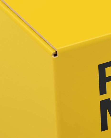 Paper Box Mockup PSD #1