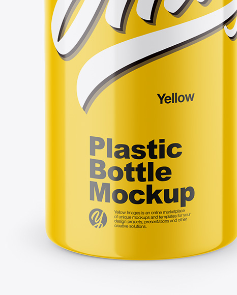 Glossy Cosmetic Bottle Mockup PSD #1