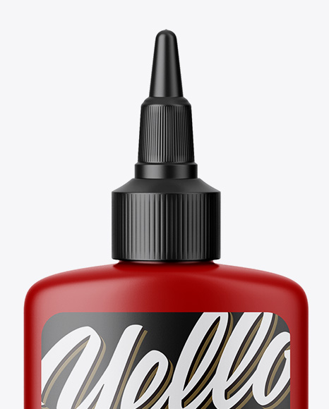 Matte Bottle Mockup PSD #2