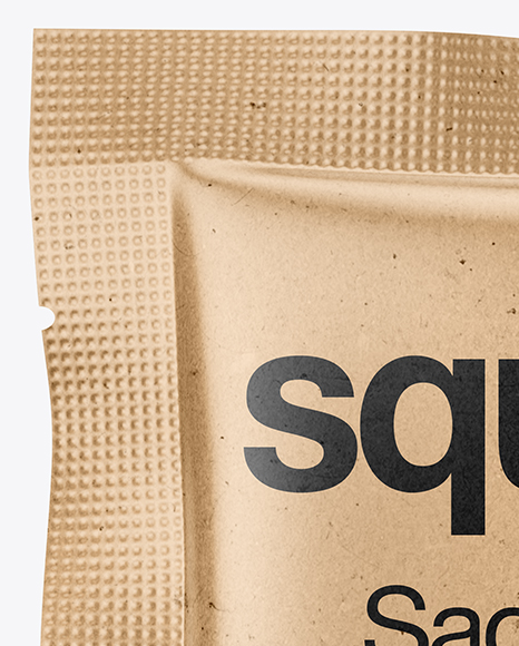 Kraft Sachet Mockup PSD #6