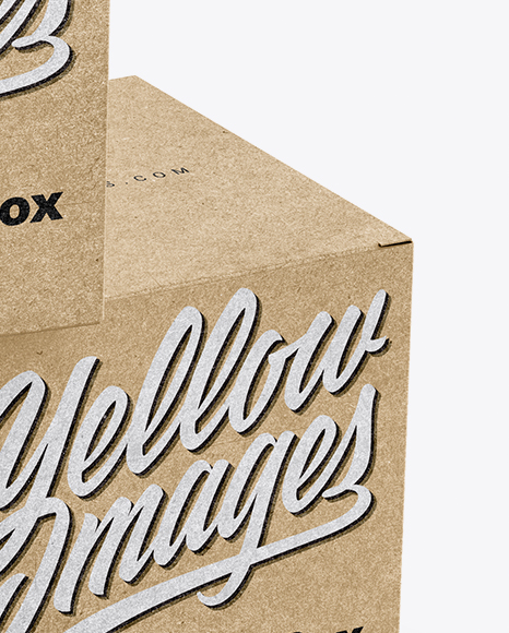 Download Three Kraft Boxes Psd Mockup Yellowimages