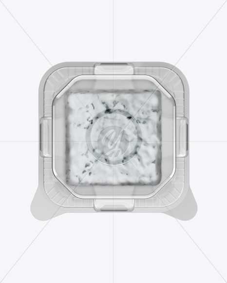 Plastic Container W  Cheese Mockup PSD #2