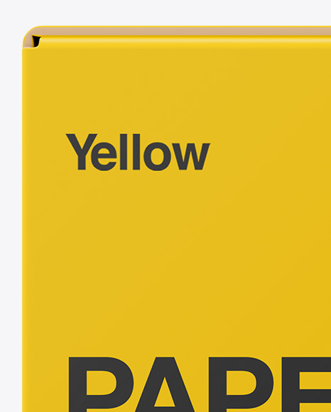 Paper Box Mockup PSD #2