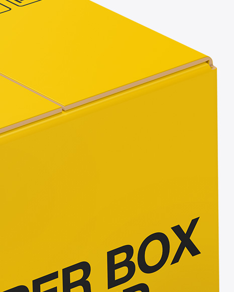 Paper Box Mockup PSD #2