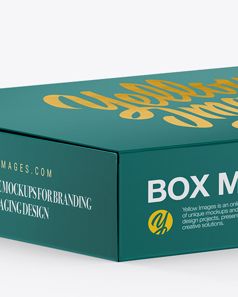 Download Matte Box Mockup In Box Mockups On Yellow Images Object Mockups